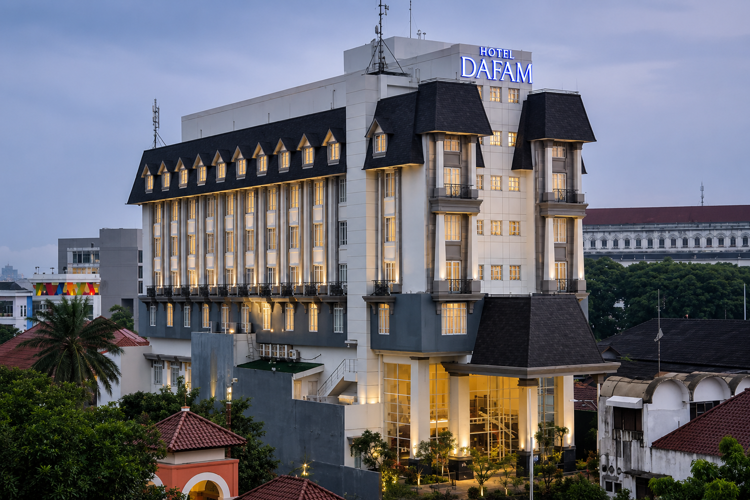 Lobby Hotel Dafam Semarang